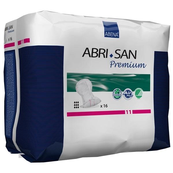 Abena San 11 Premium X-Plus Adult Incontinence 2-Piece Pad Systems - 15x29 Inch