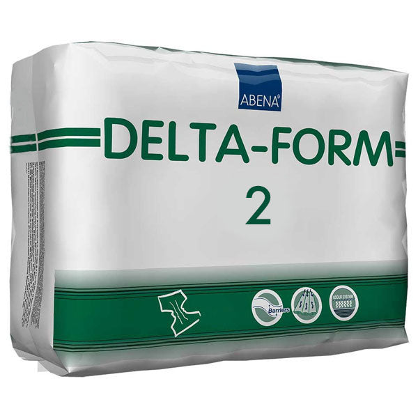 Abena Delta-Form 2 Adult Diaper Brief for Incontinence