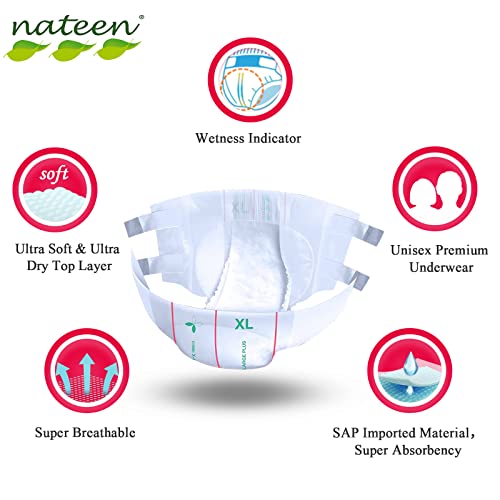 Nateen Combi Plus Adult Diaper Briefs