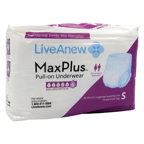 LiveAnew MaxPlus Adult Incontinence Pullup Diaper