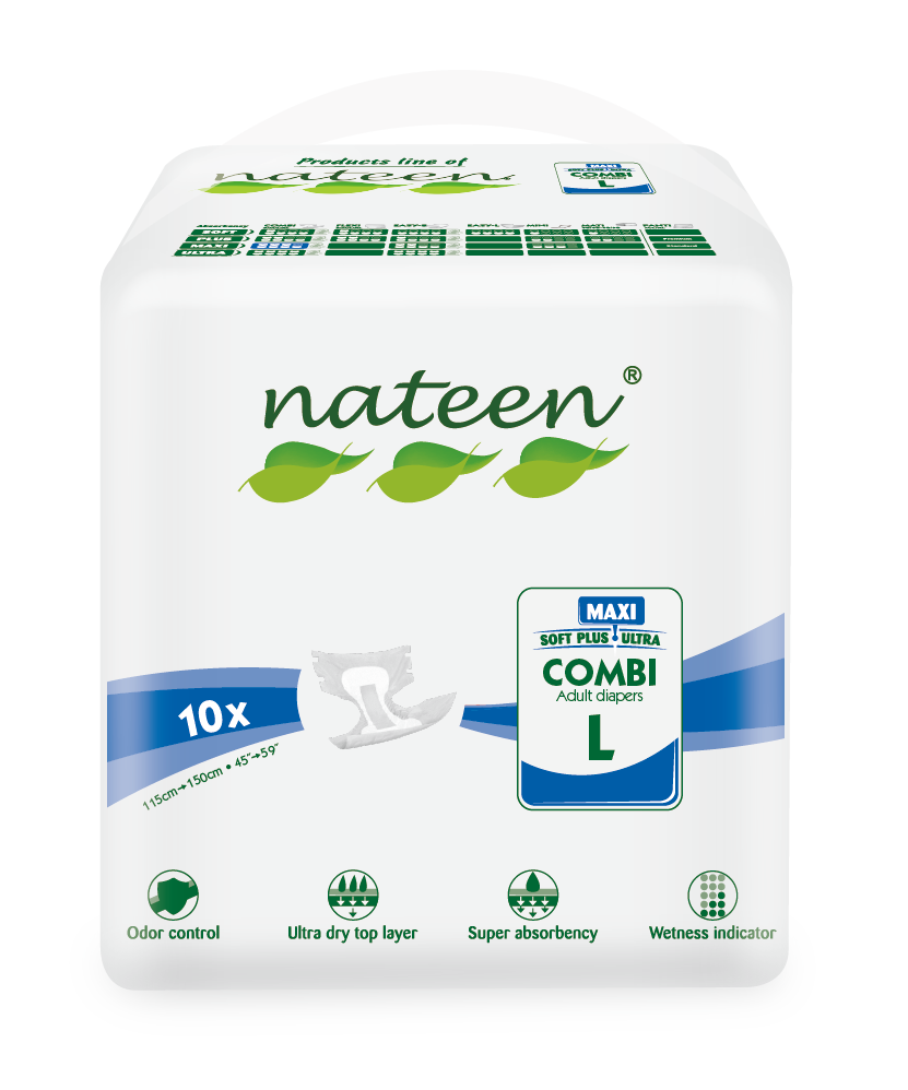 Nateen Combi Maxi Adult Diaper Briefs