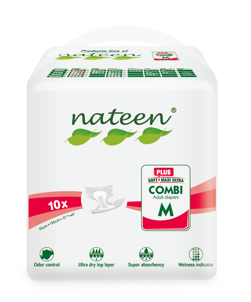 Nateen Combi Plus Adult Diaper Briefs