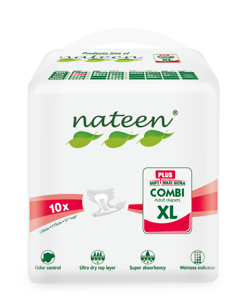 Nateen Combi Plus Adult Diaper Briefs