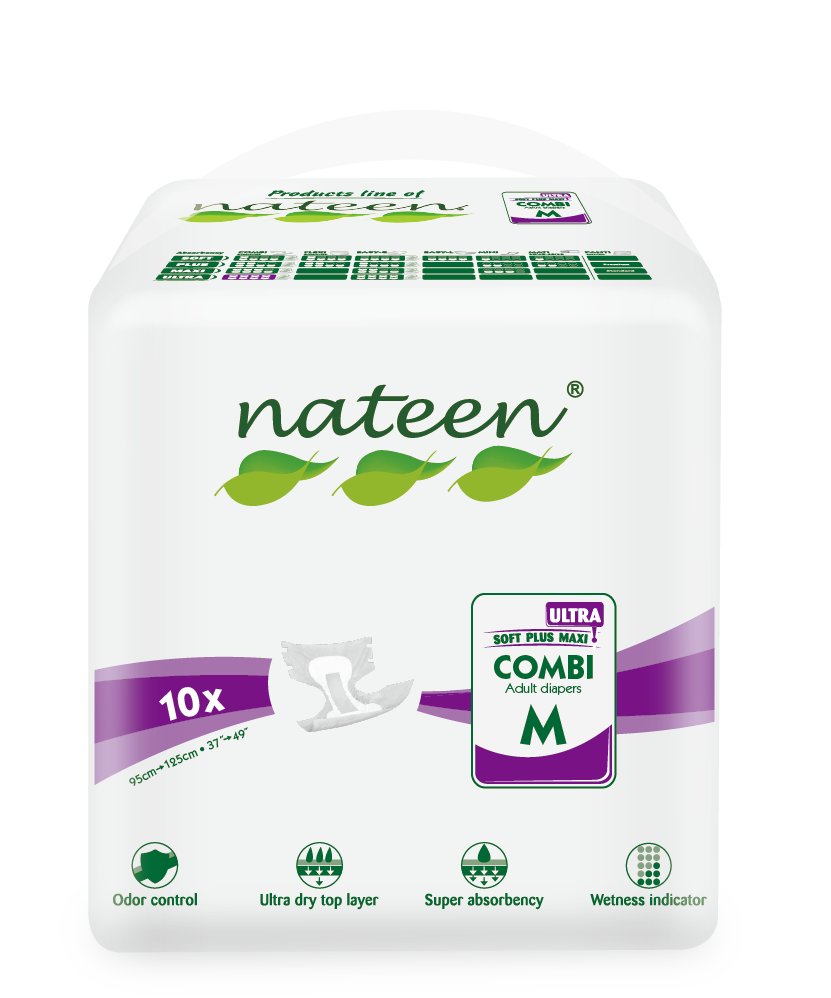 Nateen Combi Super Ultra Adult Diaper Briefs