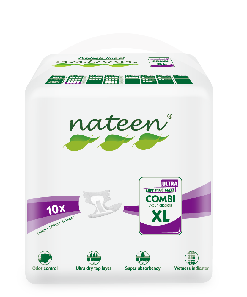 Nateen Combi Super Ultra Adult Diaper Briefs