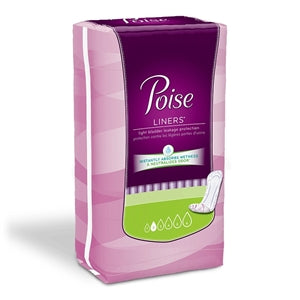 Poise Liners Adult Incontinence Bladder Control Pad - 7.5 Inch