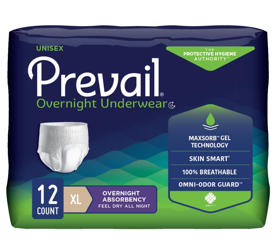 Prevail  Overnight  Adult Incontinence Pullup Diaper