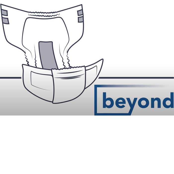 Beyond XP5000 Overnight Adult Diaper Brief for Incontinence