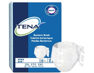 TENA Bariatric 3XL Adult Diaper Brief for Incontinence - Size: XXX-Large