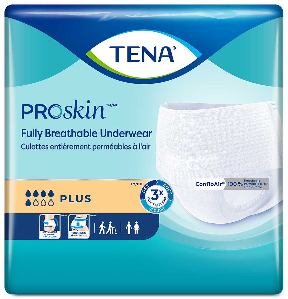 TENA Proskin Plus Protective Adult Incontinence Pullup Diaper