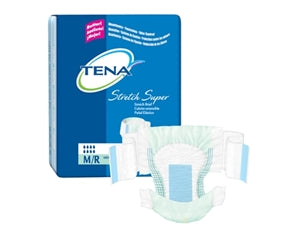 TENA Stretch Super Adult Diaper Brief for Incontinence