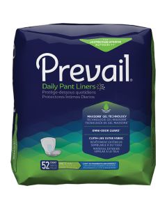 Prevail Pant Liners LG Adult Incontinence Two-Piece Pad and Pant Systems -  28 Inch