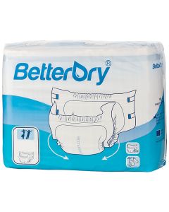 BetterDry Adult Diaper Brief for Incontinence